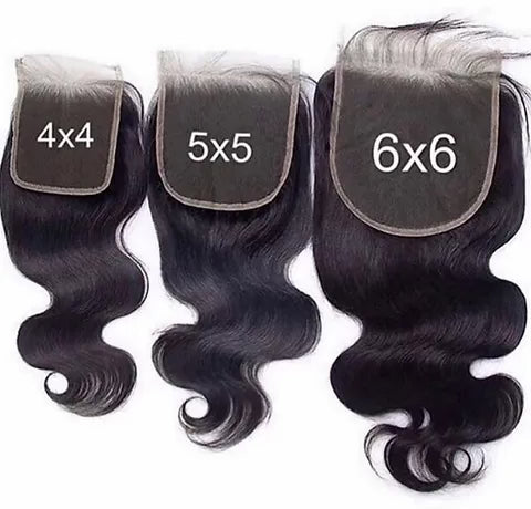 6X6 Lace Closures